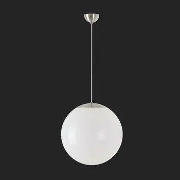 Průmyslové svítidlo OSMONT ISI64319 ISIS S3 PM závěsné plastové svítidlo nerez broušená / bílá IP40 3000 K 27W LED nouzové kombinované 1 h