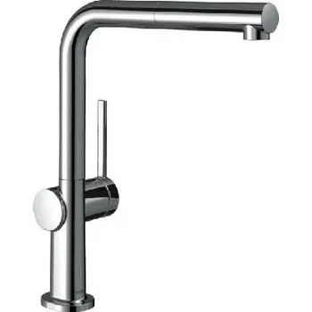 Vodovodní baterie Hansgrohe M54 - Dřezová baterie Talis s výsuvnou koncovkou, EcoSmart, chrom 72845000