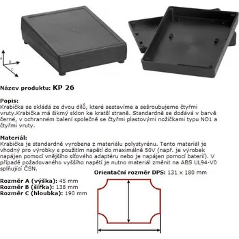Dárková krabička Krabička KP 26