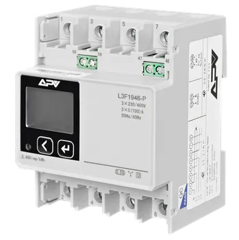 Měřič spotřeby TŘÍFÁZOVÝ ELEKTROMĚR, OBOUSMĚRNÝ 100A