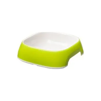Miska pro psa Miska plast GLAM MEDIUM 0,75l žlutozelená FP