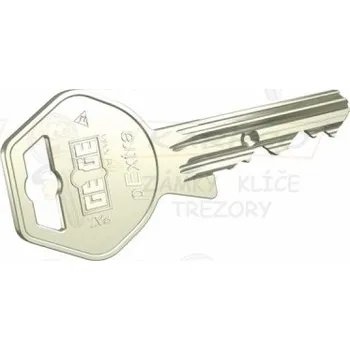 Vložka do dveří 50 KS VYFRÉZOVANÝCH KLÍČŮ pExtra+combi KARECO