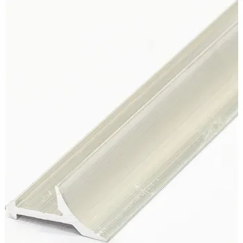 Stavební profil Lišta oblá Havos vnitřní roh 2.5m, výška hrany universální elox přírodní