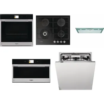 Set domácích spotřebičů WHIRLPOOL W9 OP2 4S2 H + WHIRLPOOL GOFL 629/NB + WHIRLPOOL AKR 650/1 IX + WHIRLPOOL W9 MD260 IXL + WHIRLPOOL WIO 3T133 PLE