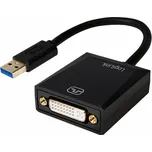 Adaptér LogiLink USB 3.0 na DVI černý (UA0232)