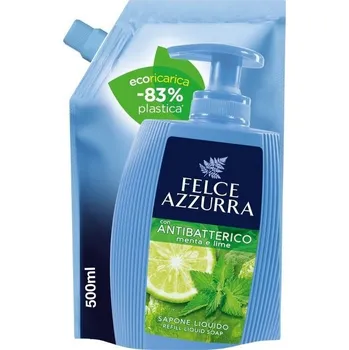 Mýdlo Carvin Antibakteriální tekuté mýdlo - máta a limetka, náhradní náplň 500ml