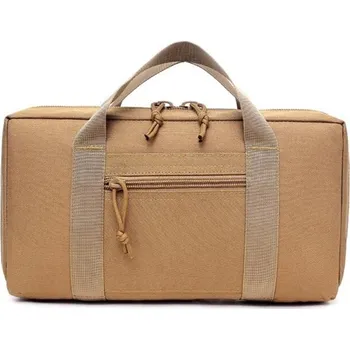 Příslušenství pro sportovní střelbu Přepravní taška na krátkou zbraň - písková 067pA