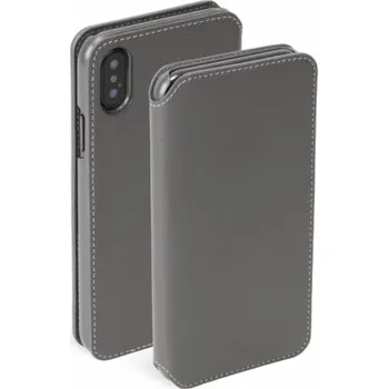 Pouzdro na mobilní telefon Krusell Pixbo 4 Card SlimWallet Apple iPhone XS Max grey