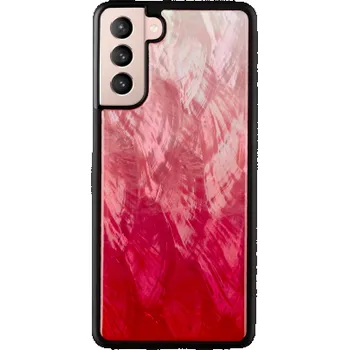Pouzdro na mobilní telefon Pouzdro iKins pro Samsung Galaxy S21+ pink lake black