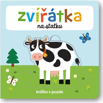 Leporelo Svojtka Zvířátka na statku Knížka s puzzle