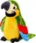 Interaktivní mluvící papoušek 23 cm, zelený