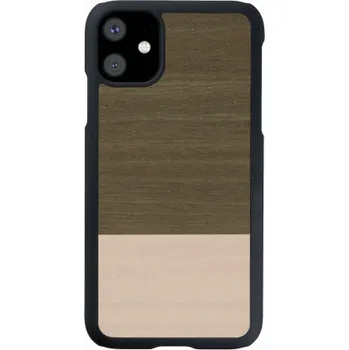 Pouzdro na mobilní telefon Pouzdro MAN&WOOD SmartPhone iPhone 11 einstein černé