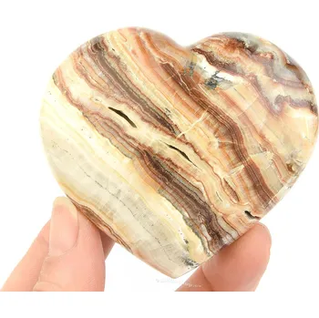 Aragonit pruhovaný srdce (Pákistán) 197g