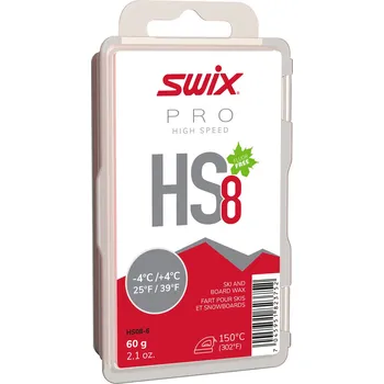 Lyžařský vosk SWIX HS08-6 High Speed -4 °C/+4 °C 60 g