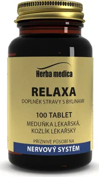 Přípravek na podporu paměti a spánku Herba medica Relaxa 100 tbl.