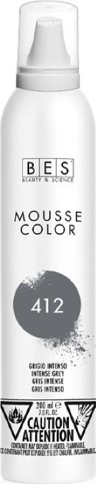 Bes Beauty & Science Mousse Color 200 ml 412 Intense Grey od 295 Kč ...