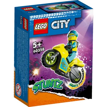 Stavebnice LEGO LEGO City 60358 Kaskadérská kybermotorka