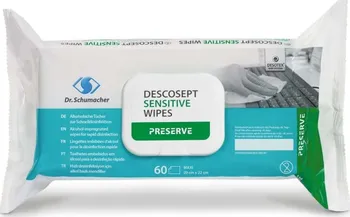 Hygienický ubrousek Dr.Schumacher Descosept Sensitive Wipes 60 ks