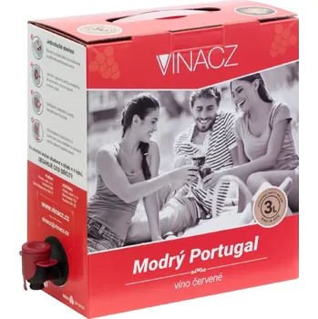 MODRÝ PORTUGAL suché BiB 3 l - VINACZ