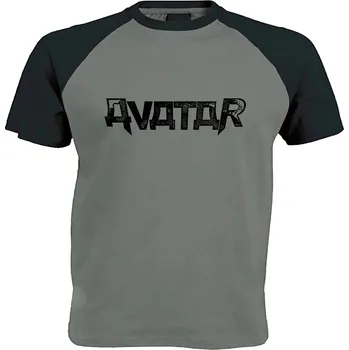 Pánské tričko šedo černé triko Avatar