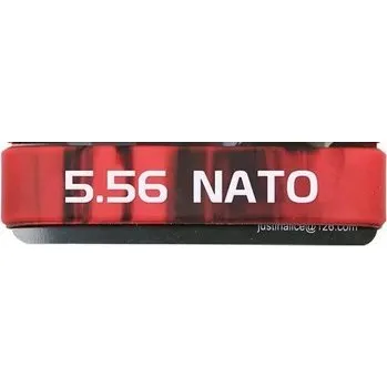 Příslušenství pro sportovní střelbu Gumový proužek na zásobník - 5.56 NATO červenočerný s bílým písmem 228Arbw