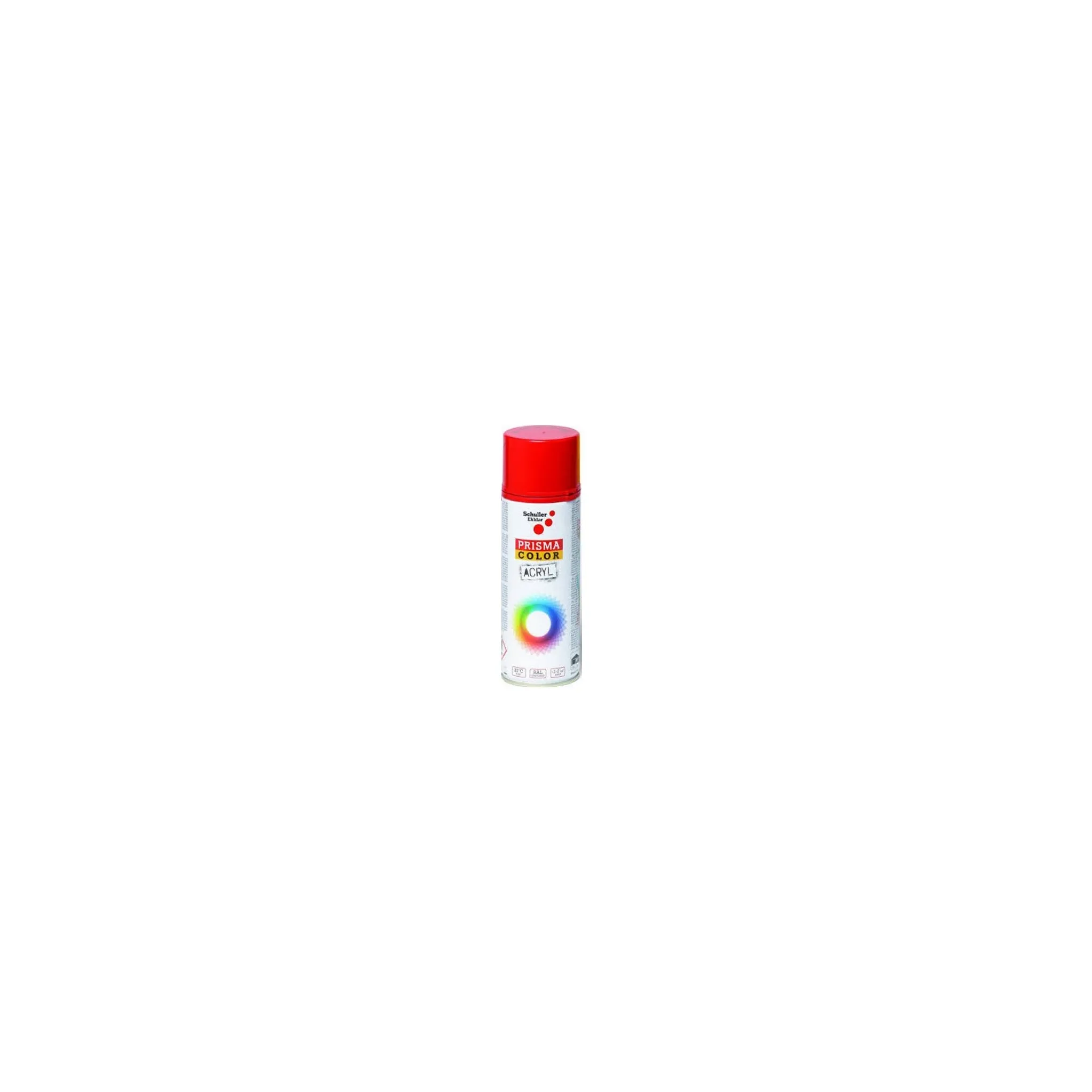 Fotografie 1 - Barva ve spreji Schuller Eh'klar Prisma Color sprej 400 ml RAL 3000 ohnivě červená
