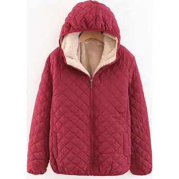 Dámská softshellová bunda Prošívaná přechodová bunda s měkkou podšívkou Barva: Bordová, Velikost: L