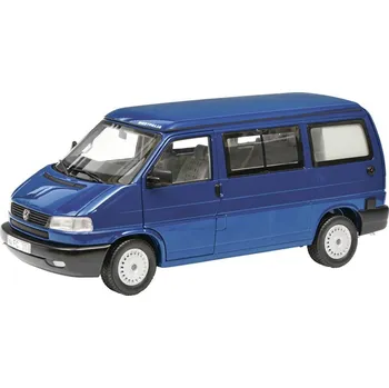 Schüco Volkswagen T4 Westfalia Camper 1:18 modrý autíčko Schüco Volkswagen T4 Westfalia Camper 1:18 modrý