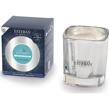 Svíčka Esteban Paris Parfums Esteban Paris Parfums ELESSENS – LINEN & PETITGRAIN VONNÁ SVÍČKA  170 g