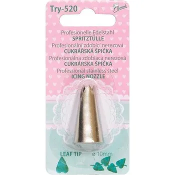 Zdobící špička LIST Ø 10 mm