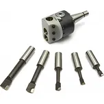 Off-set vyvrtávací hlava MK4, průměr hlavy 75 mm, včetně karbidových nožů, sada 10 dílů (TrueTech)