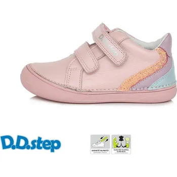 Dívčí polobotky D.D.STEP S 078-397 M,L č Barva: Růžová, Velikost: 34