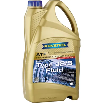 Převodový olej RAVENOL ATF TYPE J2 / S FLUID 4L (Syntetický převodový olej Ravenol ATF TYPE J2 / S Fluid)