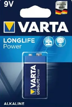 Článková baterie Varta Longlife Power 9 V 1 ks