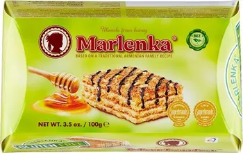Trvanlivě pečivo Marlenka Bezlepkový medový dort s vlašskými ořechy 100 g