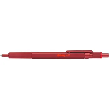 rotring 600 propiska kovová cervená