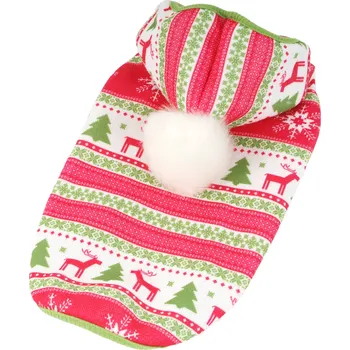Obleček pro psa Svetr Winter - červená/zelená XL