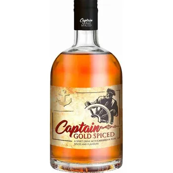 Rum CAPTAIN GOLD SPICED 35% 0,7 - lihovina s karib.rumem