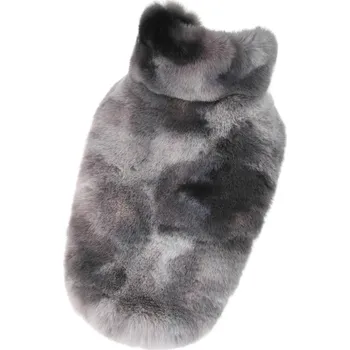 Obleček pro psa Bunda Fox - šedý melír XL