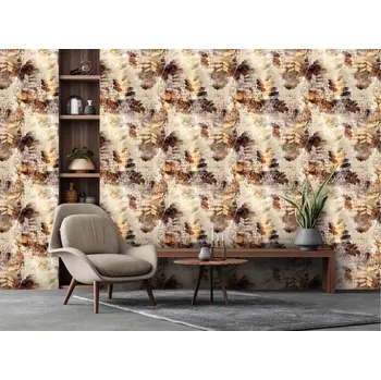 Fototapeta Malvis ® Tapeta Měděné lístky Vel. (šířka x výška): 144 x 105 cm