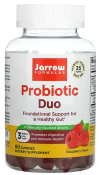 Jarrow Formulas Probiotic Duo malina 60 bonbónů
