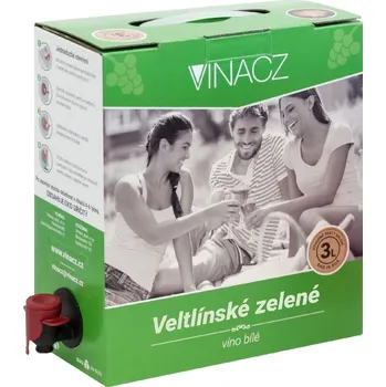 VELTLÍNSKÉ ZELENÉ suché 12% Maďarsko BiB 3 l - VINACZ bib vino
