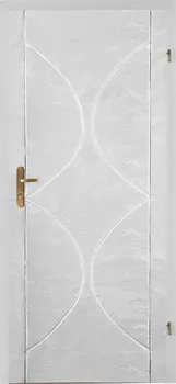 Standom Koženkové čalounění dveří bílý půlměsíc 80 cm