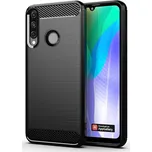 Carbon Case pro Huawei Y6p černé