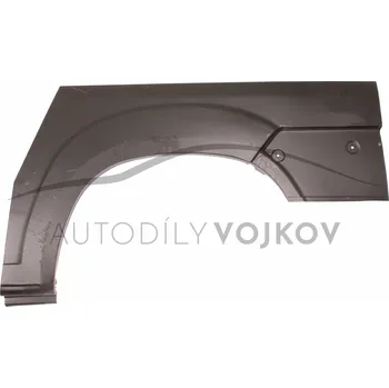 Blatník karosérie Levý lem zadního blatníku KLOKKERHOLM Citroen Jumper 2006-