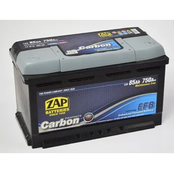 Autobaterie Autobaterie 12V 85AH 750A EFB P+ ZAP 58505-ZAP (314×175×190)
