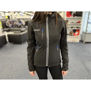 Dámská softshellová bunda BONMOTO bunda SOFTSHELL dámská black/dark blue - XL