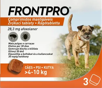 Antiparazitikum pro psa Boehringer Ingelheim Pharma Frontpro Žvýkací tablety pro psy
