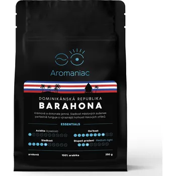 Káva Aromaniac Barahona zrnková 250 g