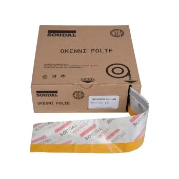 Stavební fólie Soudal Okenní folie INT-ALU-AB 50mm/25m